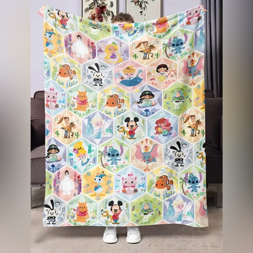 Disney Character Blanket NEW